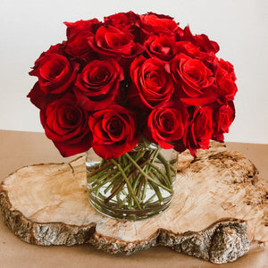 Two Dozen Red  Roses - HKFlowers