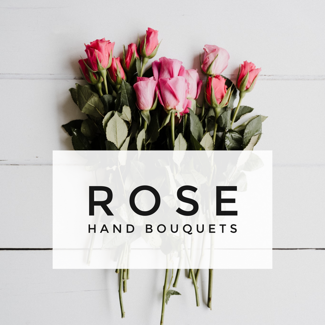 Rose Hand Bouquets - HKFlowers